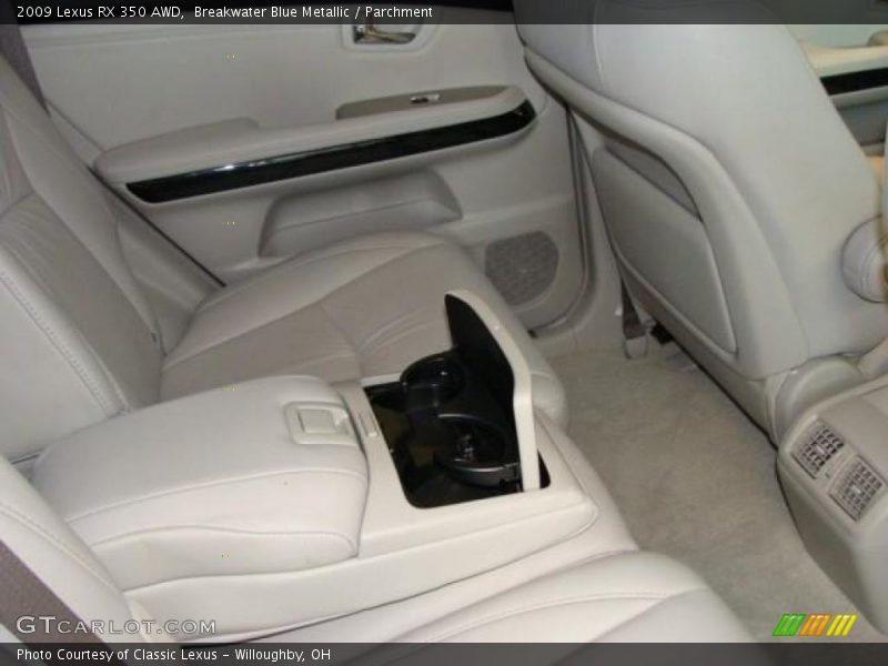 Breakwater Blue Metallic / Parchment 2009 Lexus RX 350 AWD