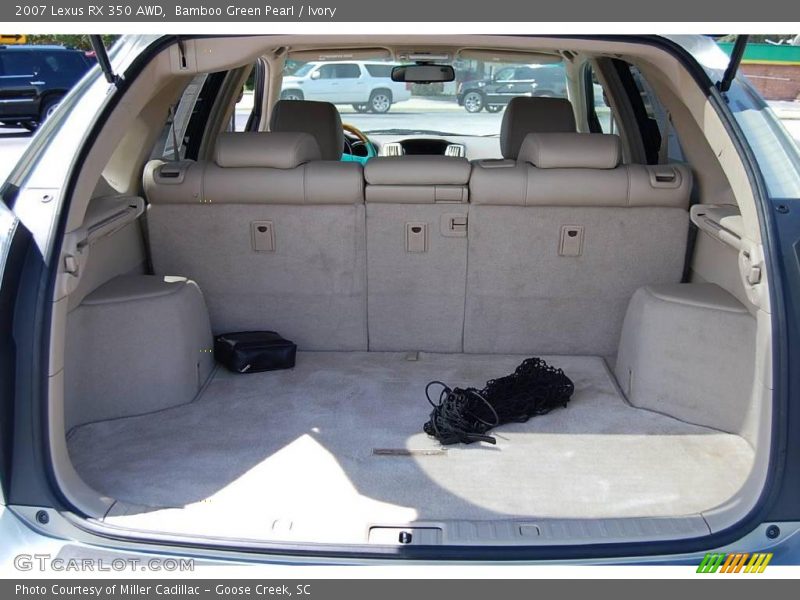 Bamboo Green Pearl / Ivory 2007 Lexus RX 350 AWD