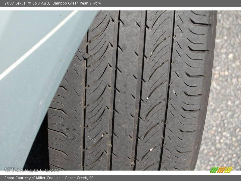 Bamboo Green Pearl / Ivory 2007 Lexus RX 350 AWD