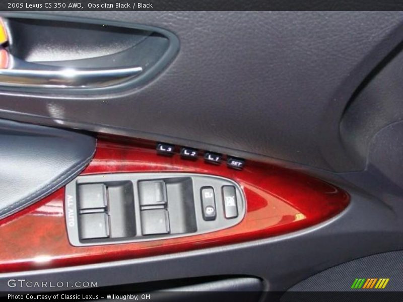 Obsidian Black / Black 2009 Lexus GS 350 AWD