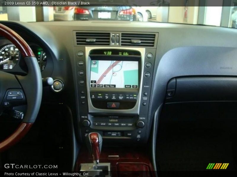 Obsidian Black / Black 2009 Lexus GS 350 AWD