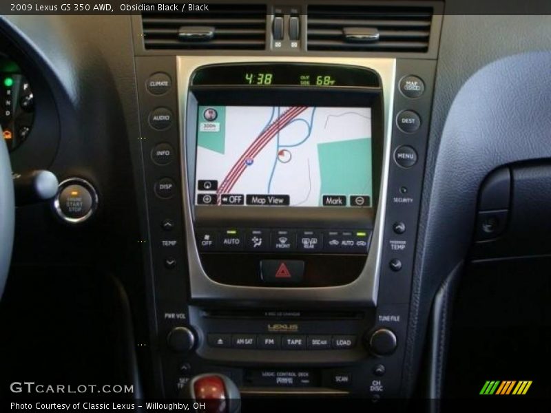 Obsidian Black / Black 2009 Lexus GS 350 AWD