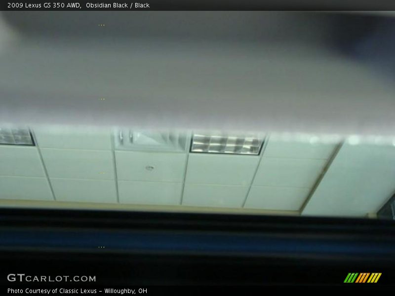 Obsidian Black / Black 2009 Lexus GS 350 AWD