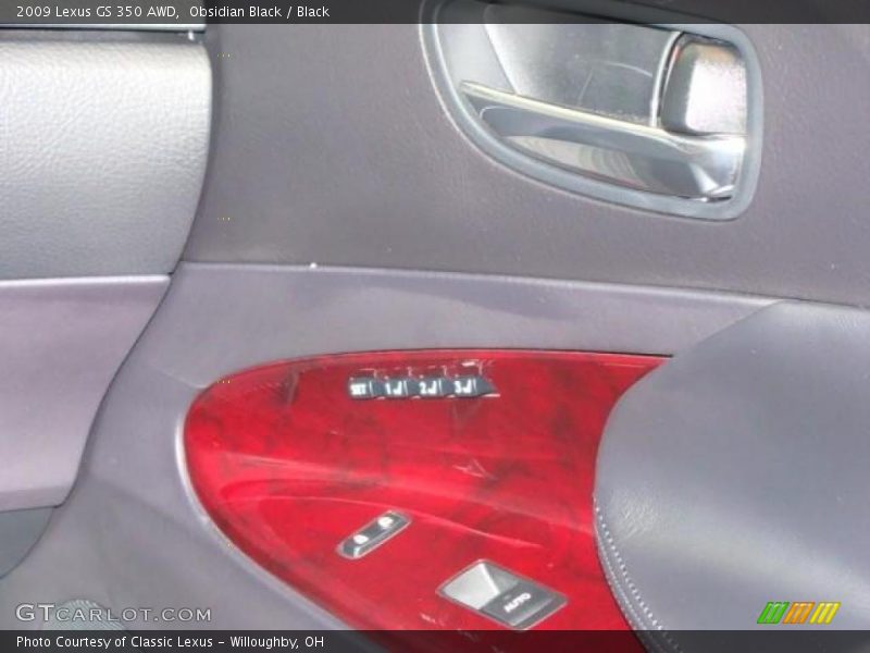 Obsidian Black / Black 2009 Lexus GS 350 AWD