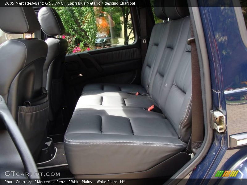 Capri Blue Metallic / designo Charcoal 2005 Mercedes-Benz G 55 AMG