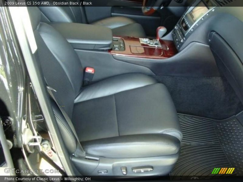 Obsidian Black / Black 2009 Lexus GS 350 AWD