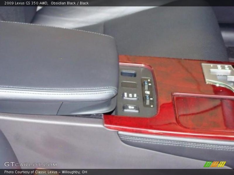 Obsidian Black / Black 2009 Lexus GS 350 AWD