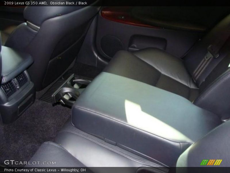 Obsidian Black / Black 2009 Lexus GS 350 AWD
