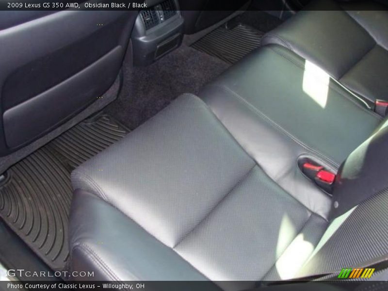 Obsidian Black / Black 2009 Lexus GS 350 AWD