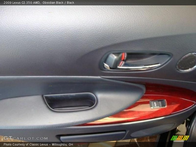 Obsidian Black / Black 2009 Lexus GS 350 AWD