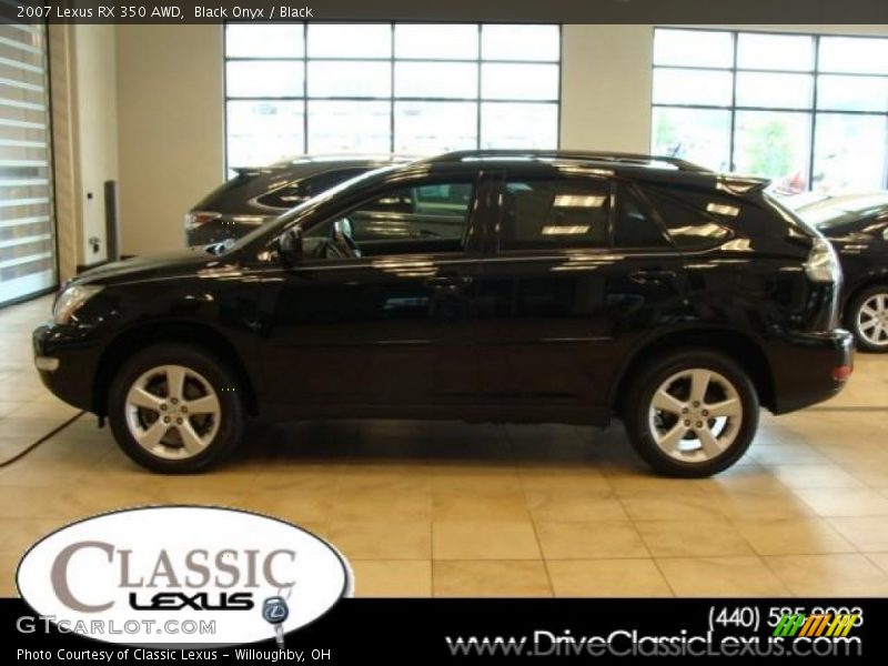 Black Onyx / Black 2007 Lexus RX 350 AWD