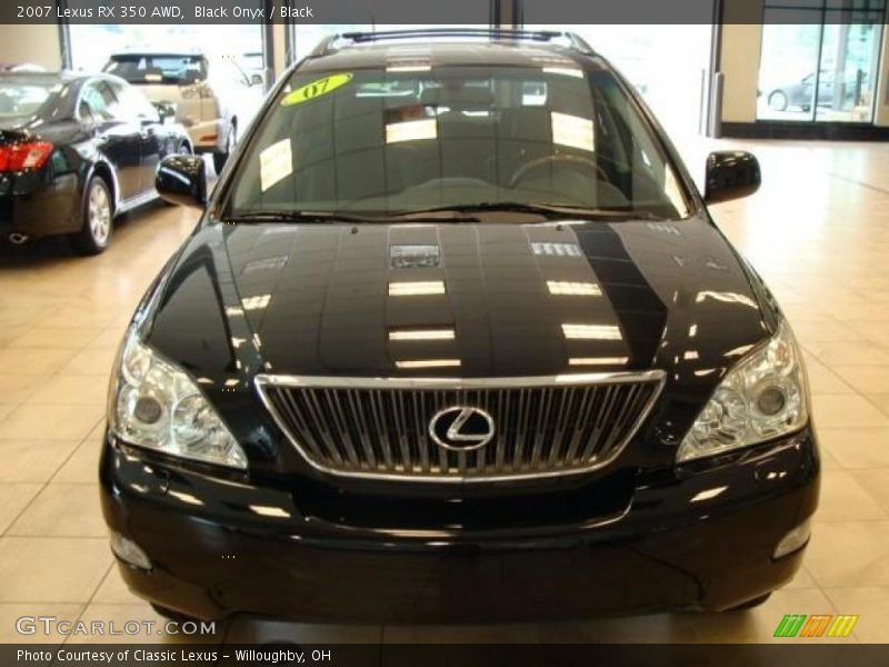 Black Onyx / Black 2007 Lexus RX 350 AWD