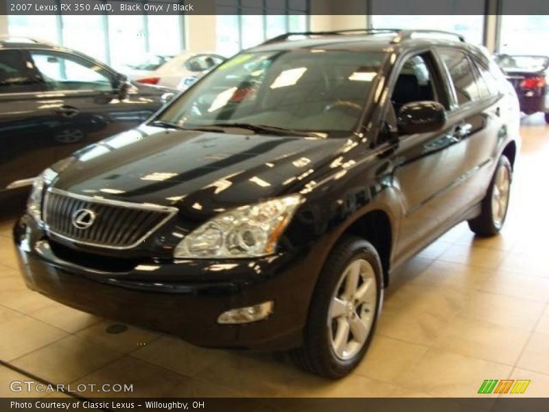 Black Onyx / Black 2007 Lexus RX 350 AWD