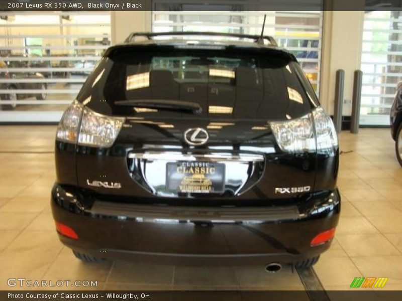 Black Onyx / Black 2007 Lexus RX 350 AWD