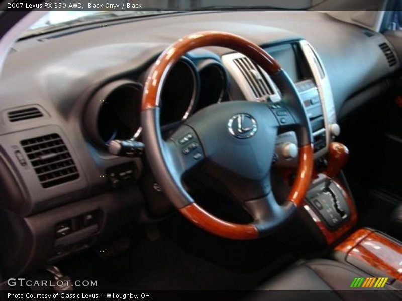 Black Onyx / Black 2007 Lexus RX 350 AWD