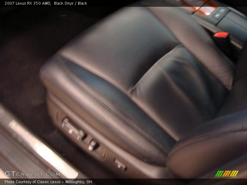 Black Onyx / Black 2007 Lexus RX 350 AWD