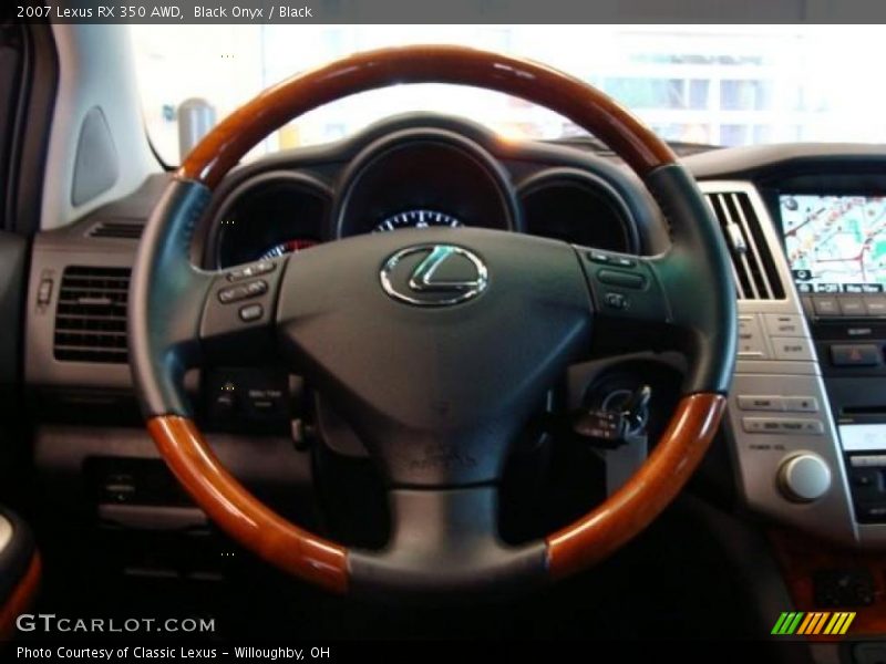Black Onyx / Black 2007 Lexus RX 350 AWD