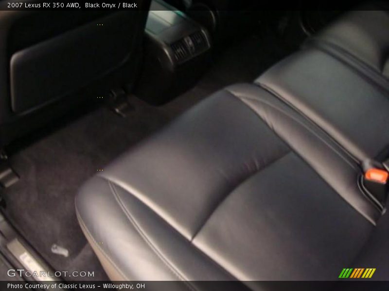 Black Onyx / Black 2007 Lexus RX 350 AWD