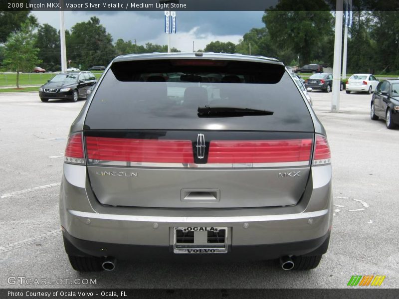 Vapor Silver Metallic / Medium Light Stone 2008 Lincoln MKX