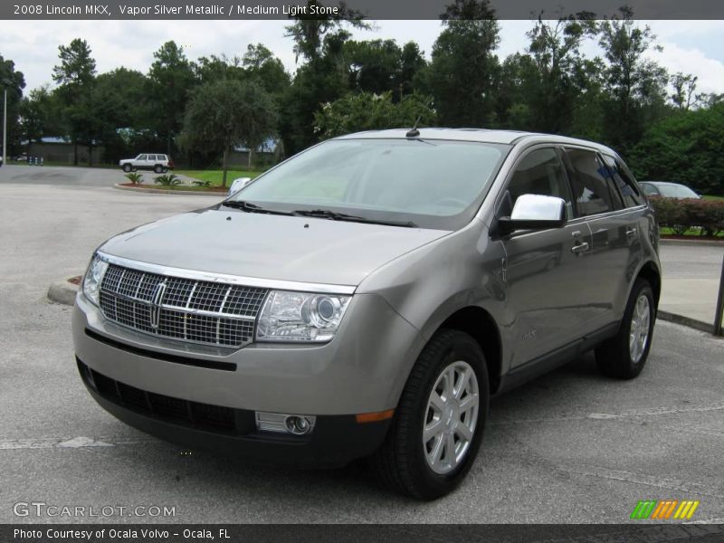 Vapor Silver Metallic / Medium Light Stone 2008 Lincoln MKX
