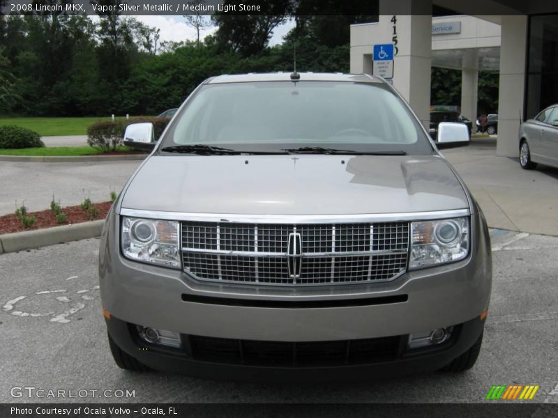 Vapor Silver Metallic / Medium Light Stone 2008 Lincoln MKX