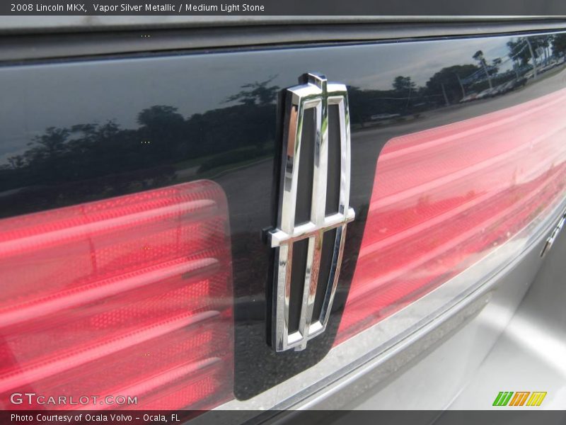 Vapor Silver Metallic / Medium Light Stone 2008 Lincoln MKX