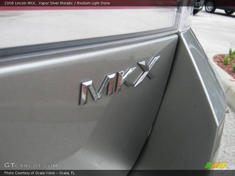 Vapor Silver Metallic / Medium Light Stone 2008 Lincoln MKX