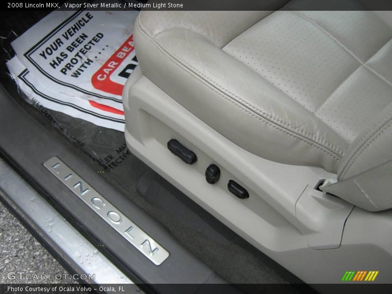 Vapor Silver Metallic / Medium Light Stone 2008 Lincoln MKX