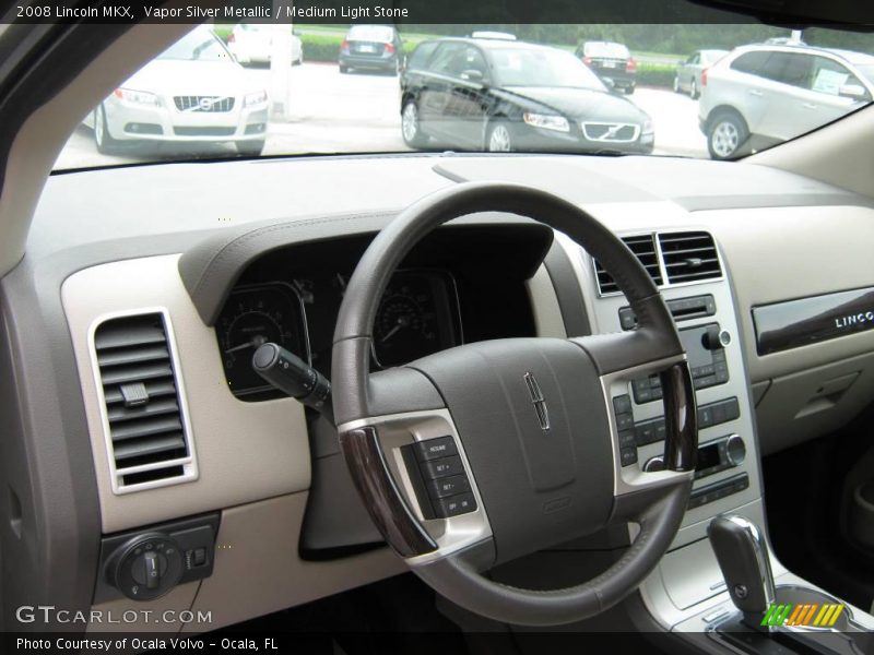 Vapor Silver Metallic / Medium Light Stone 2008 Lincoln MKX