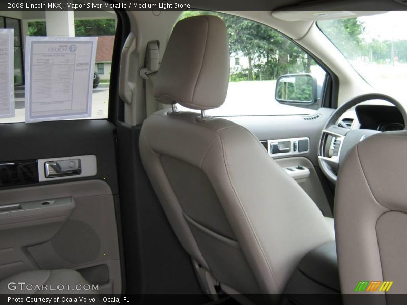 Vapor Silver Metallic / Medium Light Stone 2008 Lincoln MKX