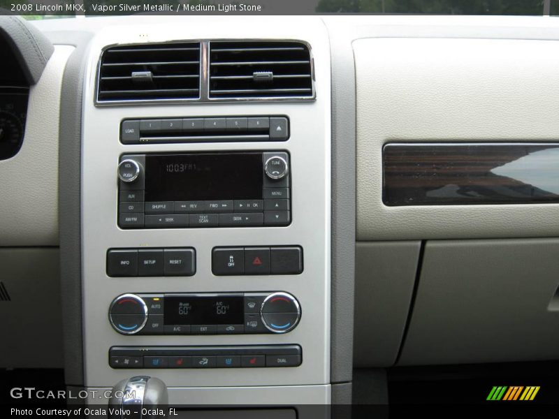 Vapor Silver Metallic / Medium Light Stone 2008 Lincoln MKX