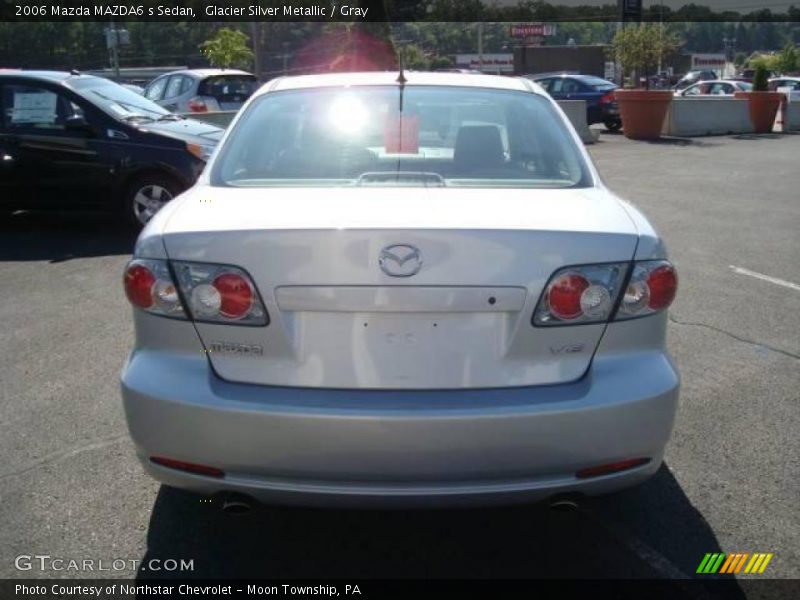 Glacier Silver Metallic / Gray 2006 Mazda MAZDA6 s Sedan