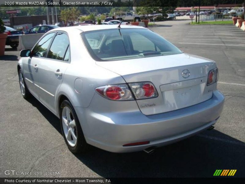 Glacier Silver Metallic / Gray 2006 Mazda MAZDA6 s Sedan