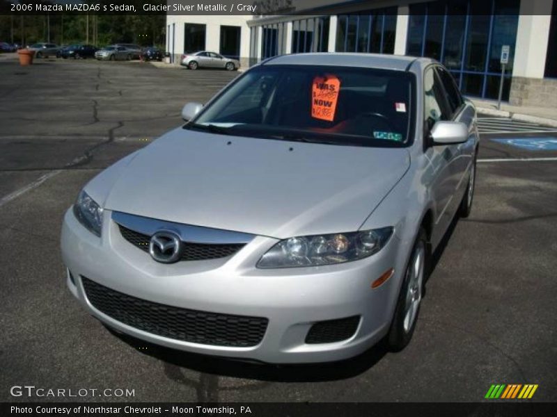 Glacier Silver Metallic / Gray 2006 Mazda MAZDA6 s Sedan