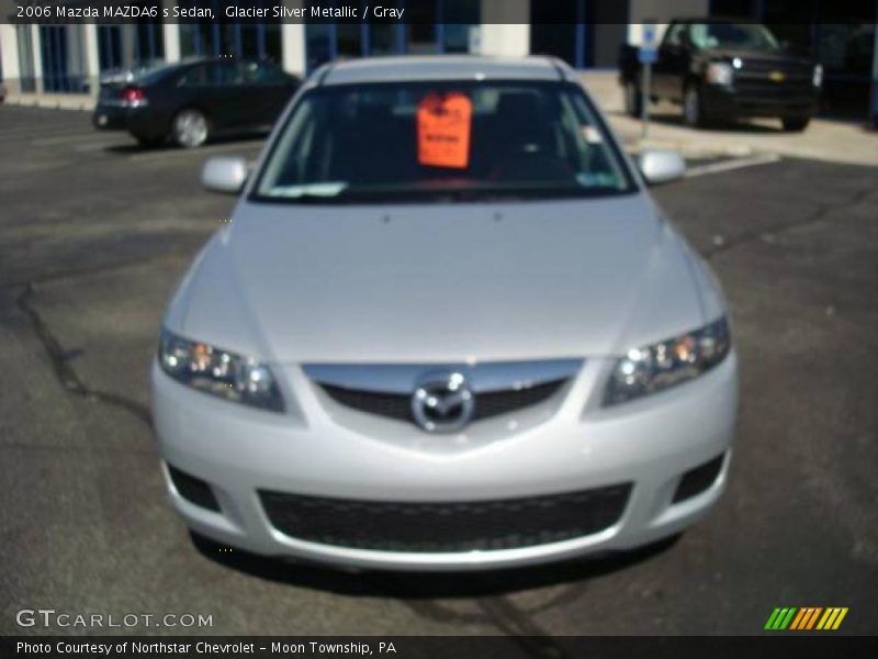 Glacier Silver Metallic / Gray 2006 Mazda MAZDA6 s Sedan