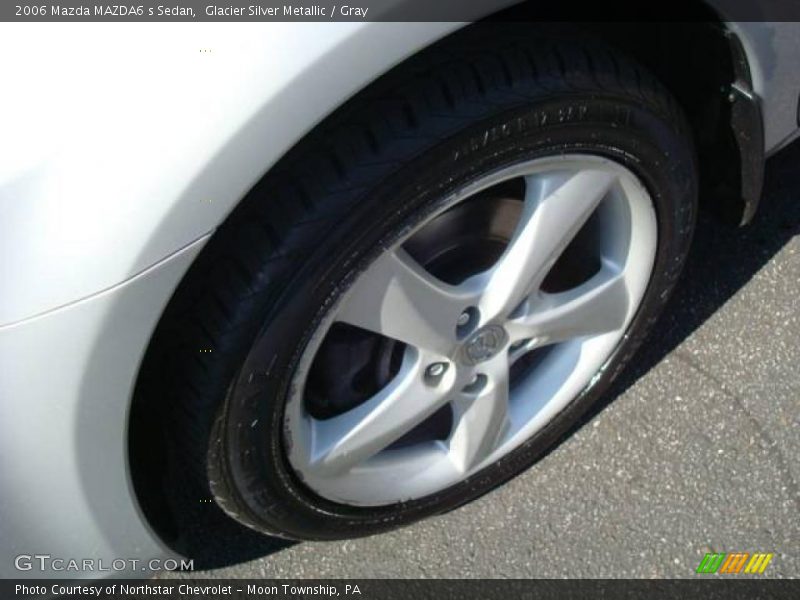 Glacier Silver Metallic / Gray 2006 Mazda MAZDA6 s Sedan