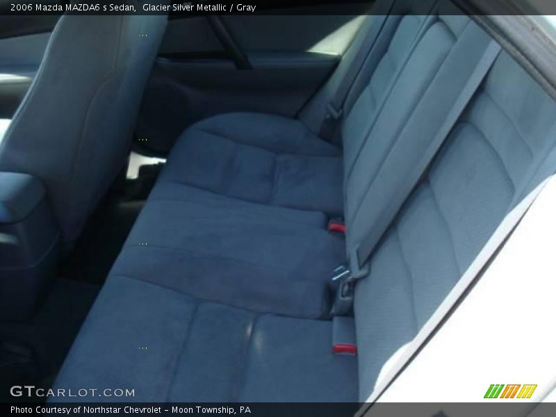 Glacier Silver Metallic / Gray 2006 Mazda MAZDA6 s Sedan