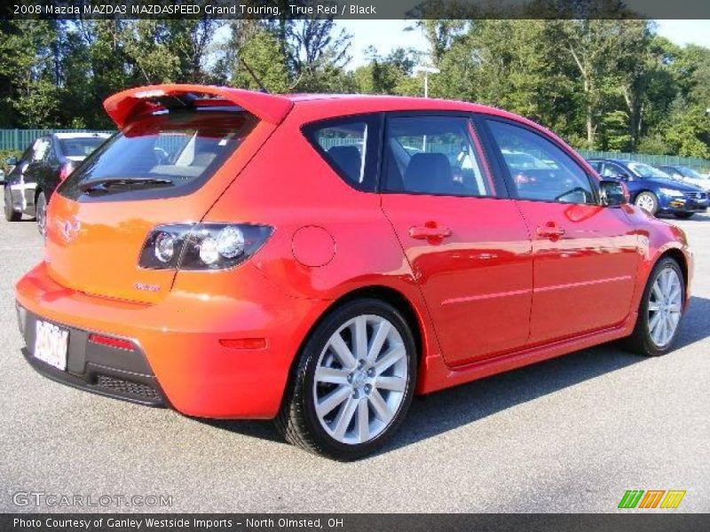 True Red / Black 2008 Mazda MAZDA3 MAZDASPEED Grand Touring