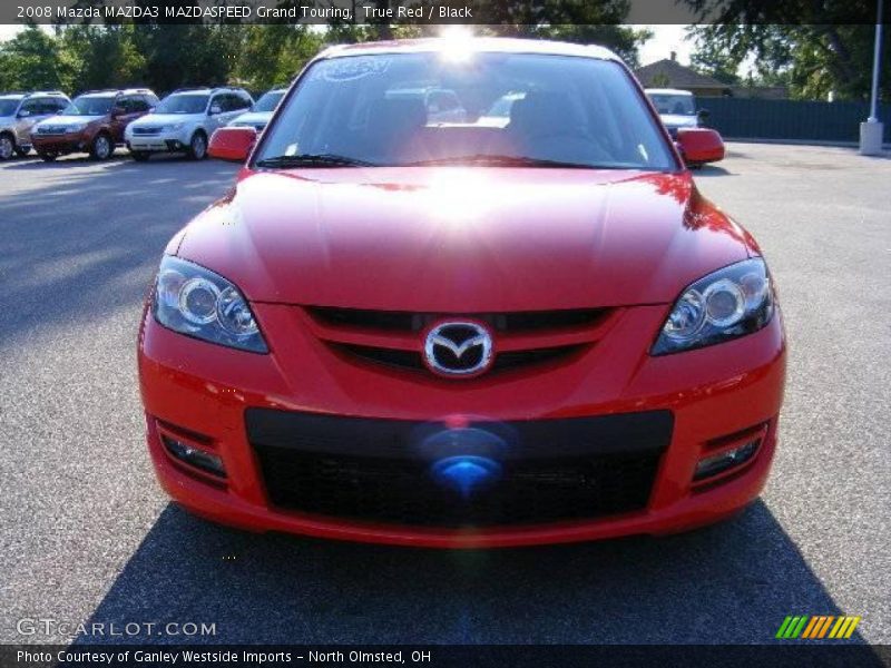 True Red / Black 2008 Mazda MAZDA3 MAZDASPEED Grand Touring