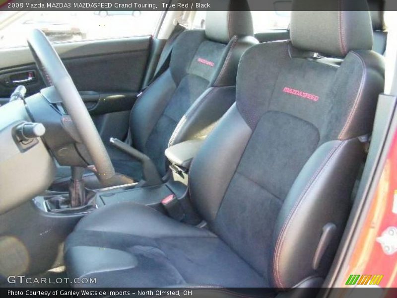 True Red / Black 2008 Mazda MAZDA3 MAZDASPEED Grand Touring