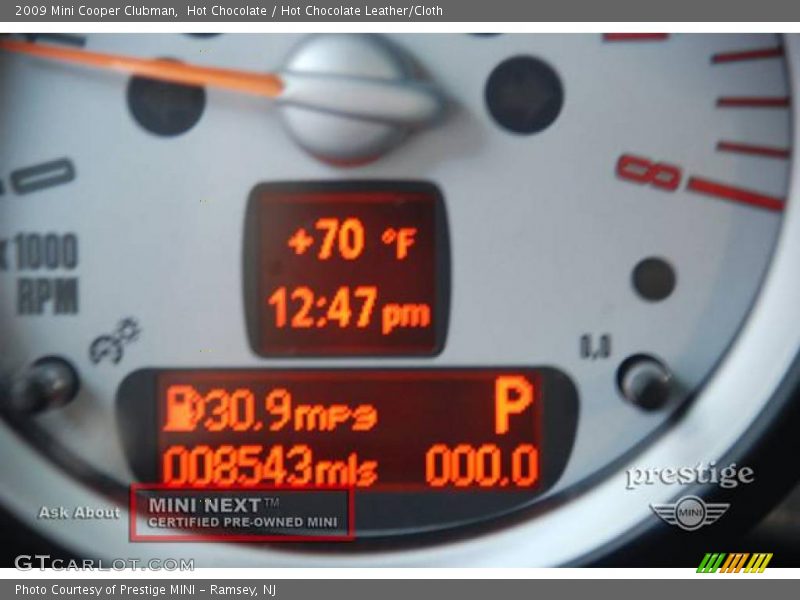 Hot Chocolate / Hot Chocolate Leather/Cloth 2009 Mini Cooper Clubman