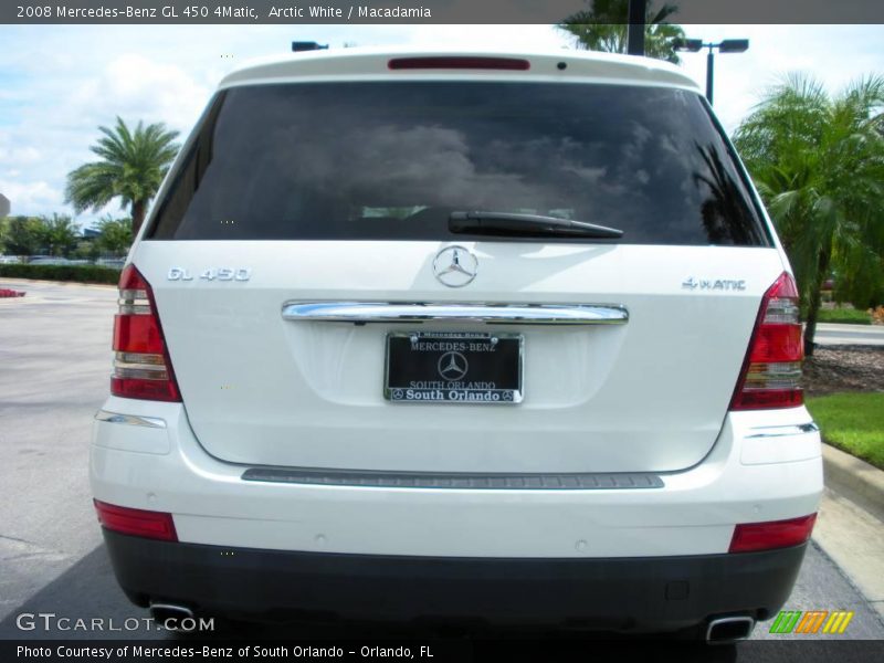 Arctic White / Macadamia 2008 Mercedes-Benz GL 450 4Matic