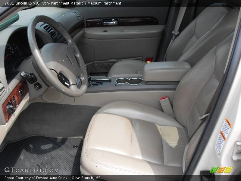 Ivory Parchment Metallic / Medium Parchment 2001 Lincoln LS V8