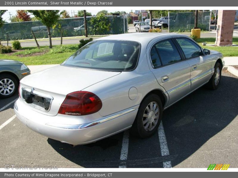Silver Frost Metallic / Deep Charcoal 2001 Lincoln Continental