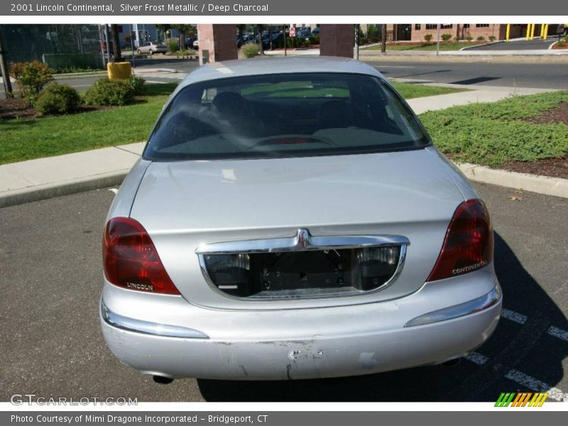 Silver Frost Metallic / Deep Charcoal 2001 Lincoln Continental