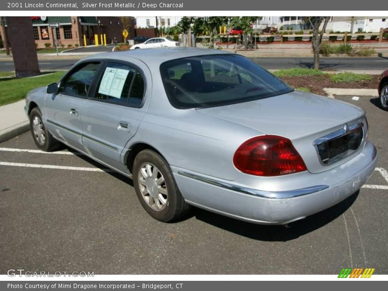 Silver Frost Metallic / Deep Charcoal 2001 Lincoln Continental