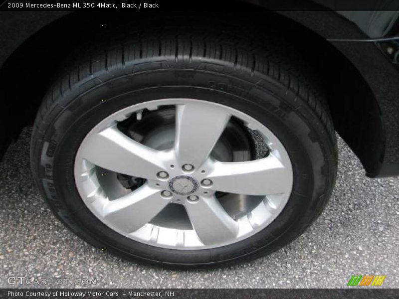 Black / Black 2009 Mercedes-Benz ML 350 4Matic