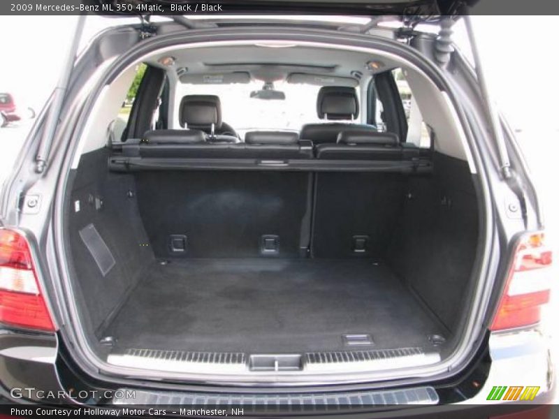 Black / Black 2009 Mercedes-Benz ML 350 4Matic