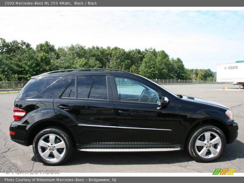 Black / Black 2009 Mercedes-Benz ML 350 4Matic