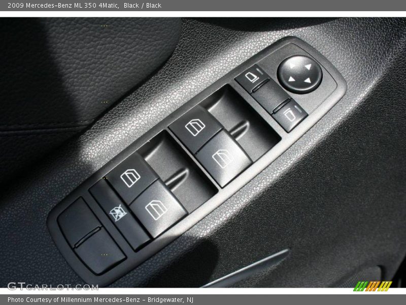Black / Black 2009 Mercedes-Benz ML 350 4Matic